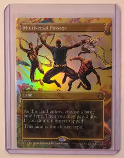 Multiversal Passage (Borderless) Marvel's Spider-Man Foil - Image 1