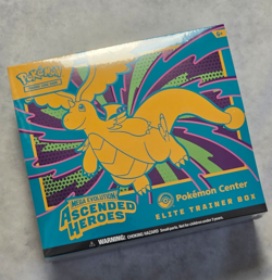 Pokemon TCG Ascended Heroes Pokemon Center Sealed ETB Elite Trainer Box MINT - Image 1