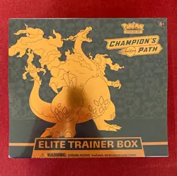 Pokemon TCG Champion's Path Elite Trainer Box - Brand New & Sealed - Charizard - Image 1