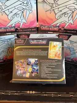 Pokemon TCG - Chaos Rising POKEMON CENTRE ELITE TRAINER BOX - ETB READY TO SHIP✅ - Image 3