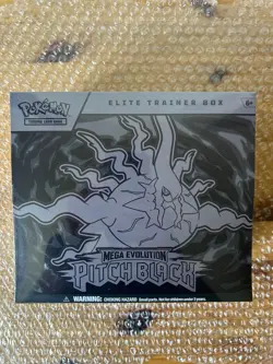 Pitch Black Elite Trainer Box Pokemon Sealed And New - Image 1