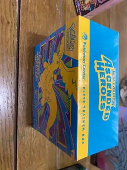 Ascended Heroes Pokemon Center Elite Trainer Box - new sealed small tiny hole - Image 2