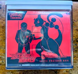 Destined Rivals Pokemon Center Elite Trainer Box ETB Sealed With Etb Case - Image 1