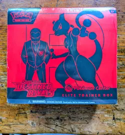 Destined Rivals Pokemon Center Elite Trainer Box ETB Sealed With Etb Case - Image 2