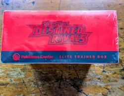 Destined Rivals Pokemon Center Elite Trainer Box ETB Sealed With Etb Case - Image 3