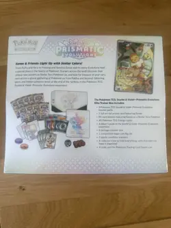 Pokemon TCG Prismatic Evolutions Elite Trainer Box Sealed - Image 2