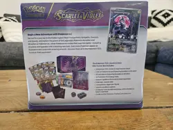 Pokemon TCG Scarlet & Violet Base Set Miraidon Elite Trainer Box ETB New SEALED - Image 4