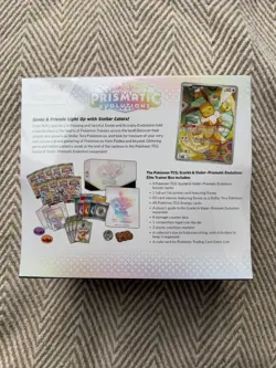 Pokemon Prismatic Evolutions Elite Trainer Box ETB | Scarlet Violet | New Sealed - Image 2