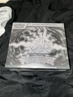 Pokemon TCG Mega Evolution Pitch Black Elite Trainer Box Sealed Brand New ETB - Image 1