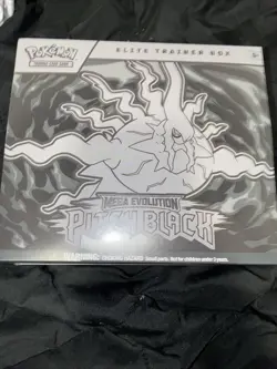 Pokemon TCG Mega Evolution Pitch Black Elite Trainer Box Sealed Brand New ETB - Image 2