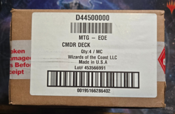 Magic the Gathering Edge of Eternities Commander 4-Deck Case MTG EOE Factory New - Image 3