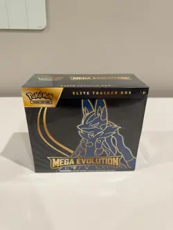 Pokemon Mega Evolution Elite Trainer Box Mega Lucario ETB Sealed - Image 1
