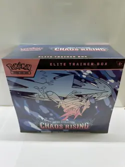 Pokemon TCG Chaos Rising Elite Trainer Box ETB Sealed English - Image 1