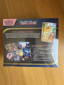 Pokemon TCG Chaos Rising ETB (Elite Trainer Box) - New & Sealed - Image 3