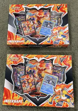 Lot of 2 • Pokemon TCG: Infernape V Box • Unopened • New & Factory Sealed - Image 1
