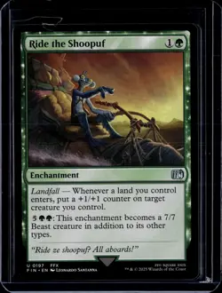 Ride the Shoopuf - 197 - FIN - NM - MTG Magic the Gathering - Image 1