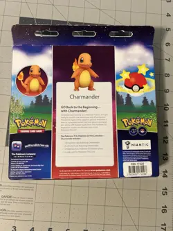 Pokemon TCG - Pokemon GO Charmander Pin Collection Box New Factory Sealed - Image 2