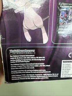 Mew VMAX League Battle Deck Pokemon TCG New Sealed In Box; damaged Box - Image 5
