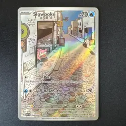 Pokemon TCG Slowpoke Scarlet & Violet Base Set 204/198SV01 NM (A2*) - Image 1