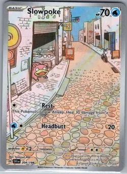 Slowpoke 204/198 SV01: Scarlet & Violet Base Set - Pokemon Card - NM - Image 1