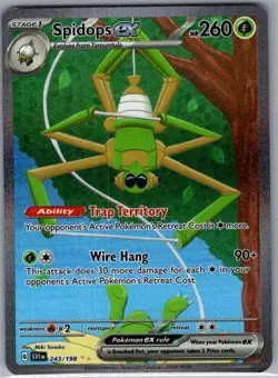 Spidops ex 243/198 SIR SV01: Scarlet & Violet Base Set - Pokemon Card - NM - Image 1