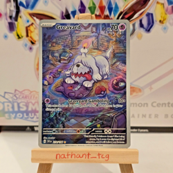 Pokemon TCG: Greavard 214/198 - Scarlet & Violet Base Set IR - NM - Image 1