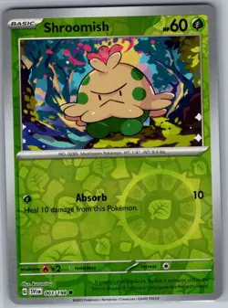 Shroomish 003/198 Reverse Holo Scarlet & Violet Base Set - Pokemon Card - NM - Image 1