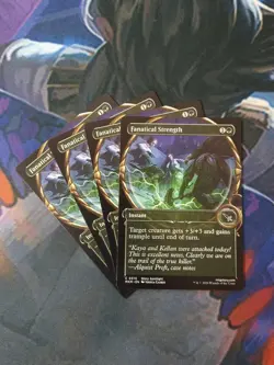 Fanatical Strength x 4 - Showcase | 7% Off 2+ | Karlov Manor | NM | MTG - Image 1