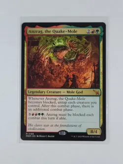 MTG Anzrag, the Quake-Mole (186/462) Murders at Karlov Manor Mythic NM US - Image 1