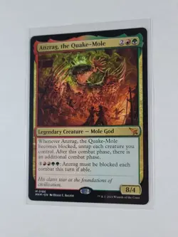 MTG Anzrag, the Quake-Mole (186/462) Murders at Karlov Manor Mythic NM US - Image 3