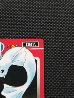 Dewgong Pokemon Zukan Mini Card Japanese No.087 Rare Nintendo From Japan F/S - Image 4