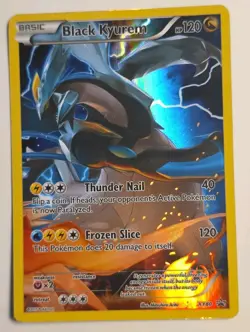 Pokemon Black Kyurem XY80 XY Promo Holo English Basic 120 HP Card - Image 1