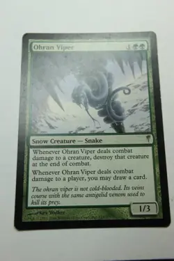 MTG Ohran Viper x1- -Coldsnap-Lightly Played - Image 1