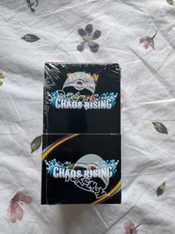 Pokemon TCG - Chaos Rising Half Booster Box - Sealed - has small cut ✅ - Image 1