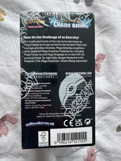 Pokemon TCG - Chaos Rising Half Booster Box - Sealed - has small cut ✅ - Image 3