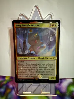 MOG, Moogle Warrior (Surge Foil) Commander Final Fantasy Foil - Image 1