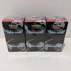 3 x Pokemon TCG - Chaos Rising - Half Booster Box (18 Packs) Brand new Sealed ✅ - Image 1