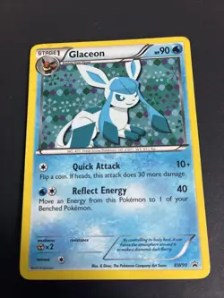 Pokemon Glaceon BW90 Black Star Promo Holo Black & White 2013 TCG Card - Image 1