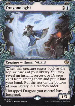 Dragonologist (Showcase) Tarkir: Dragonstorm Regular - Image 1