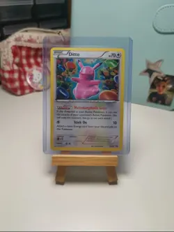 Pokemon TCG Ditto XY40 Black Star Promo Holo Card Near Mint Condition - Image 1
