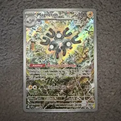 Magneton 159 SVP Black Star Promo Full Art Holo Rare Pokemon TCG Card NM - Image 1