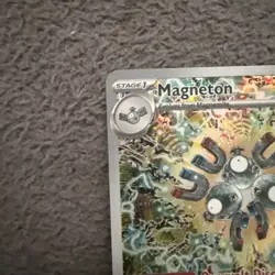Magneton 159 SVP Black Star Promo Full Art Holo Rare Pokemon TCG Card NM - Image 3
