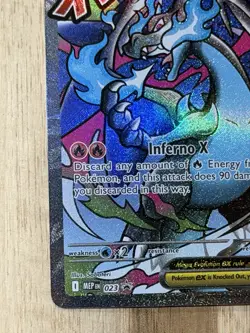 Pokemon TCG Card Mega Charizard EX 023 Holo Full Art Black Star Promo NM/M - Image 5