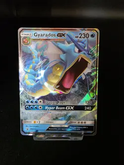 Pokemon TCG Gyarados GX Black Star Promo SM212 Holo Card Mint Condition Holo - Image 1
