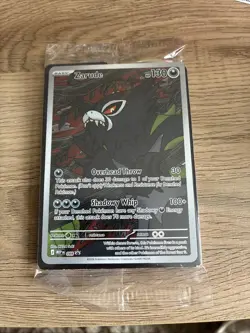 Pokemon TCG Card Zarude 088 Pitch Black Sealed Etb Promo Black Star Promo - Image 1