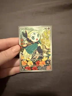 Meloetta - MEP026 Black Star Promo Full Art Illustration Rare Promo Pokemon Card - Image 1