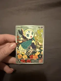 Meloetta - MEP026 Black Star Promo Full Art Illustration Rare Promo Pokemon Card - Image 2
