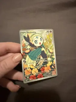 Meloetta - MEP026 Black Star Promo Full Art Illustration Rare Promo Pokemon Card - Image 4