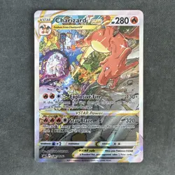 Pokemon TCG Card Charizard VSTAR SWSH262 UPC Black Star Promo Holo - NM - Image 1