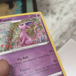 Espeon HOLO PROMO HD FULL SWIRL SWSH174 (NM) Black Star Pokemon Cards mew tail - Image 2